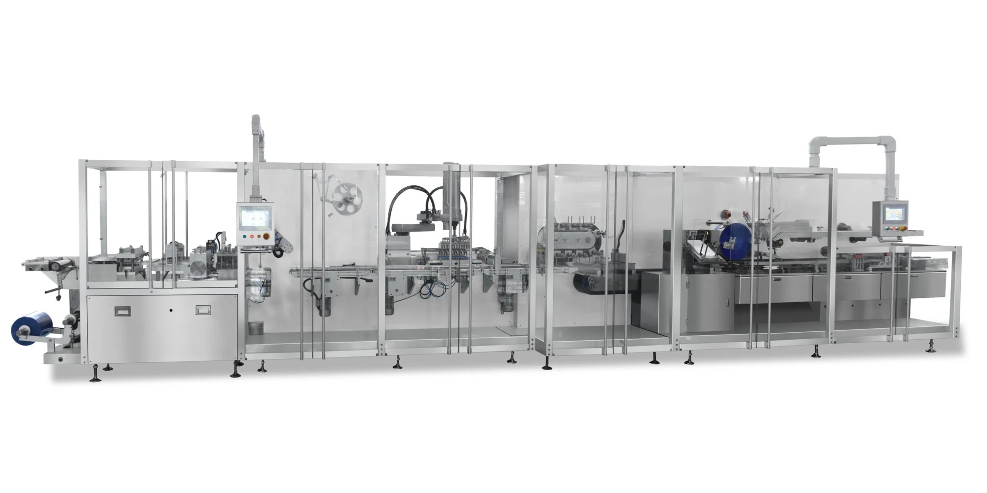 Blister packaging machines in pharmaceutical production